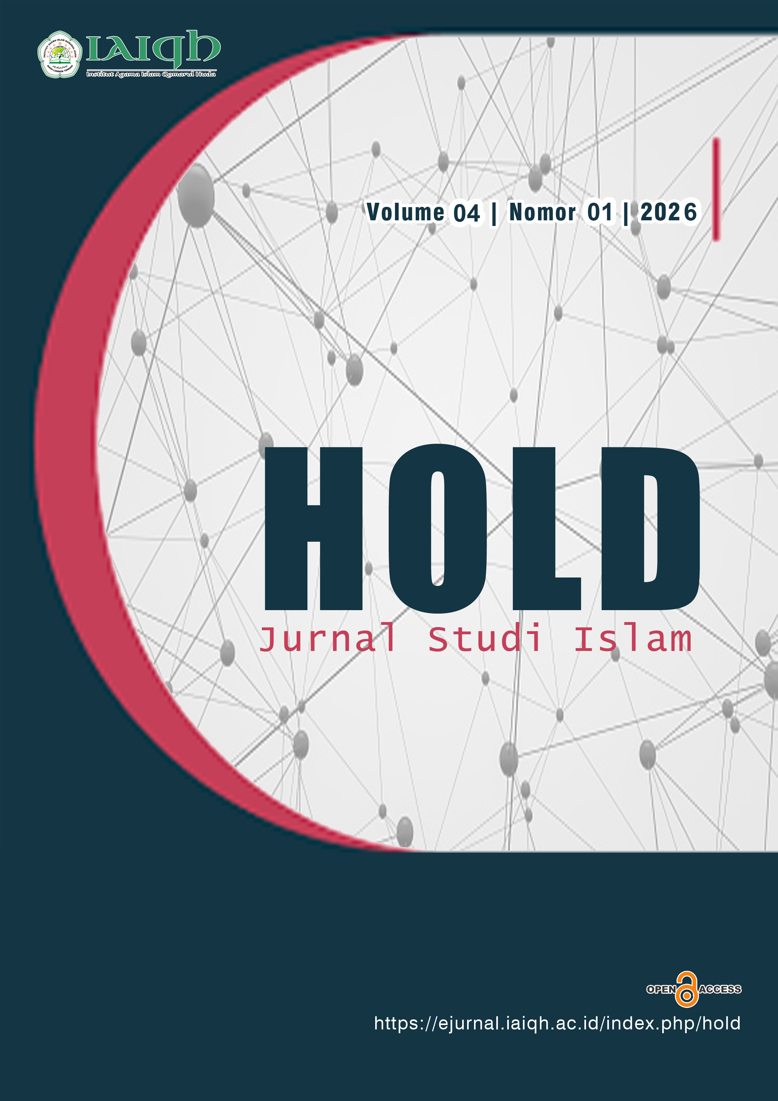 					View Vol. 4 No. 01 (2026): HOLD (Jurnal Studi Islam)
				